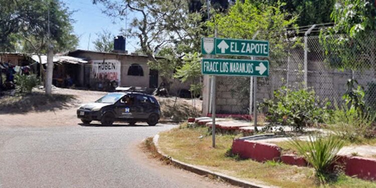 El percance se suscitó cuando circulaban por la calle Naranjos del Fraccionamiento Los Naranjos.
