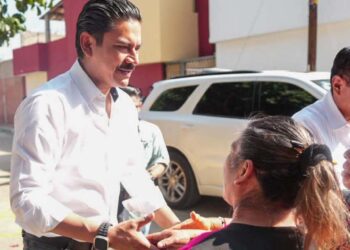 Foto: cortesía // El presidente municipal, Ray Chagoya recorre agencias y colonias de la capital.