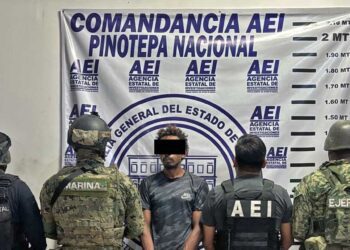 El sujeto fue puesto a disposición de la autoridad ministerial.