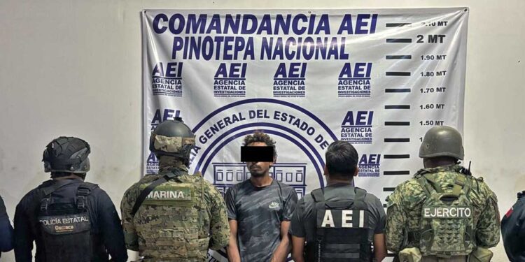 El sujeto fue puesto a disposición de la autoridad ministerial.