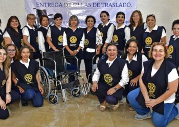 Fotos: Rubén Morales // El Club Rotario Guelaguetza ha estado trabajando durante años para apoyar a las personas con discapacidad en la comunidad.