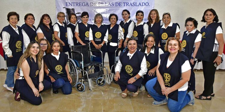 Fotos: Rubén Morales // El Club Rotario Guelaguetza ha estado trabajando durante años para apoyar a las personas con discapacidad en la comunidad.