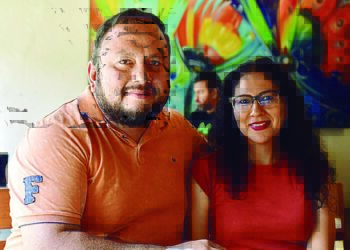 Foto: Rubén Morales // José Antonio y Agueda disfrutaron de una variedad de platillos.
