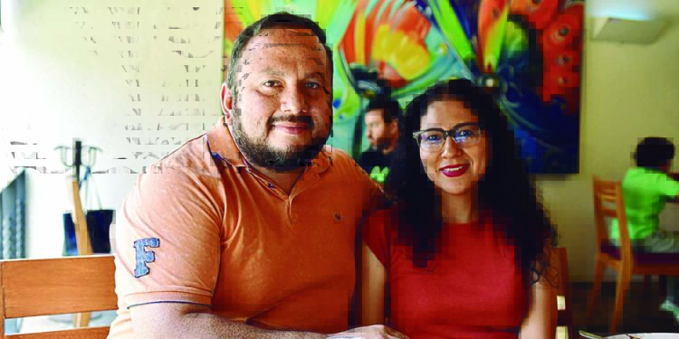 Foto: Rubén Morales // José Antonio y Agueda disfrutaron de una variedad de platillos.