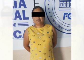 La mujer fue detenida y presentada ante el juez.