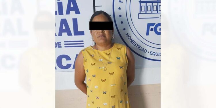 La mujer fue detenida y presentada ante el juez.