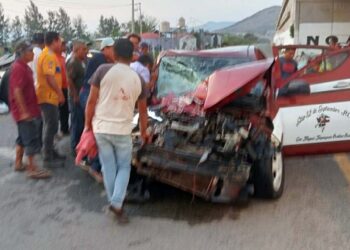 Policía Vial abanderó accidente carretero en Ocotlán de Morelos