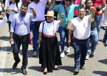Foto: Archivo El Imparcial // La Sección 22 se suma a las movilizaciones de la CNTE en la Ciudad de México.