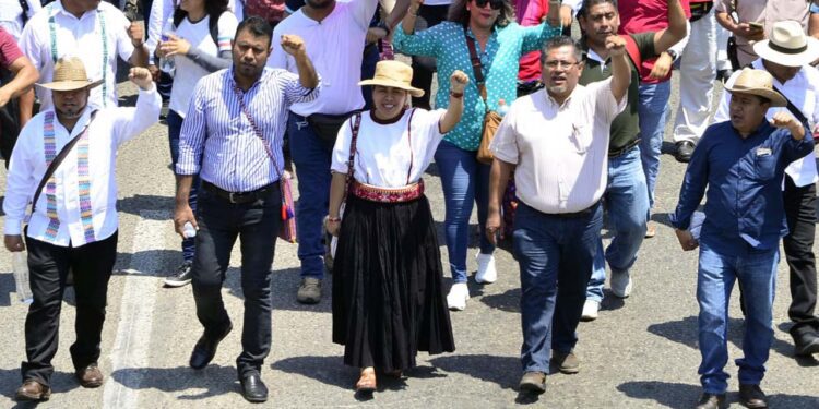 Foto: Archivo El Imparcial // La Sección 22 se suma a las movilizaciones de la CNTE en la Ciudad de México.
