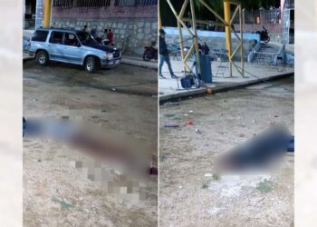 Las víctimas fueron identificadas como David D. S., de 34 años de edad, y Yonatan Alexis D. S., de 29 años de edad.