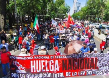Foto: cortesía // La movilización nacional se concentrará con protestas en la Ciudad de México.