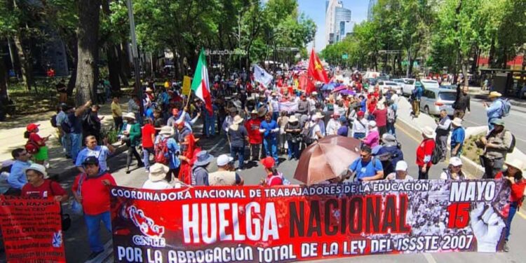 Foto: cortesía // La movilización nacional se concentrará con protestas en la Ciudad de México.