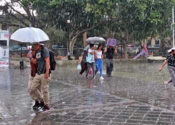 El calor da tregua: lluvias, granizo y viento intenso en gran parte del país