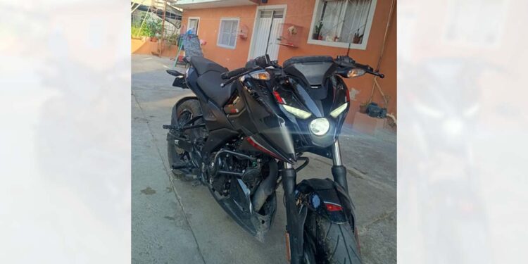Piden apoyo para recuperar motocicleta.