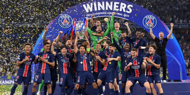 El PSG aplasta al Inter y conquista su primera Champions League