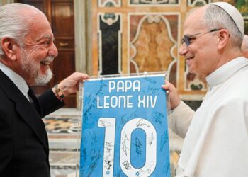 El Papa León XIV recibe al Napoli por su título de la Serie A