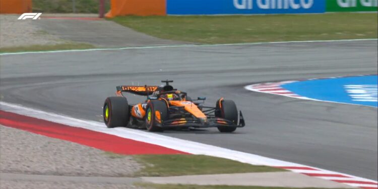 McLaren arrasa en la clasificación del GP de España 2025