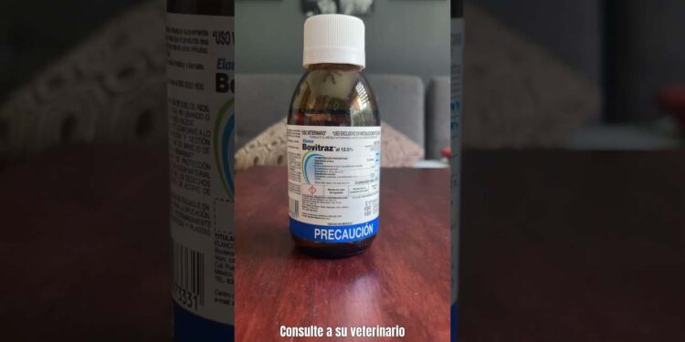 Foto: ilustrativa // Se halló un recipiente con Bovitraz, un producto químico utilizado como plaguicida.
