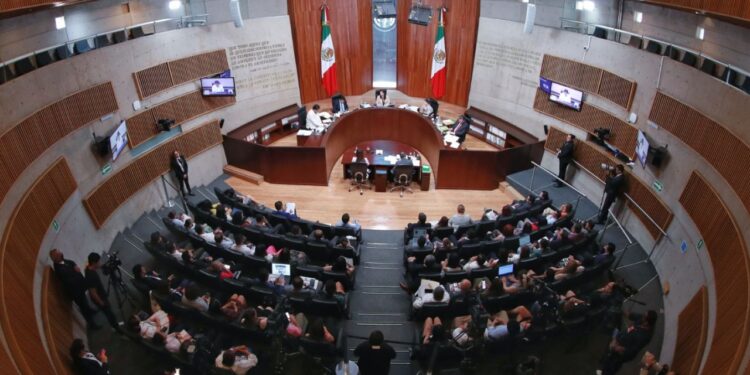 Foto: TEPJF // Sala Superior del Tribunal Electoral del Poder Judicial de la Federación.