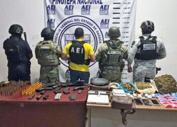 Tres cateos realizados como parte de la lucha contra el narcomenudeo.