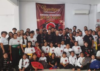 Histórica visita del Gran Máster Seming Ma a Tigre Negro Oaxaca