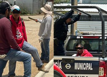 Vecinos capturan a sujeto por abuso sexual a estudiante universitaria en Oaxaca; “le metió la mano en la falda”
