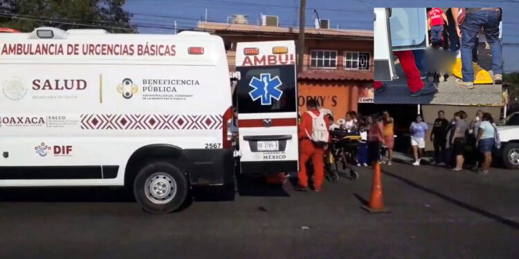 Cruzar la calle casi le cuesta la vida: menor atropellada por motociclista a exceso de velocidad