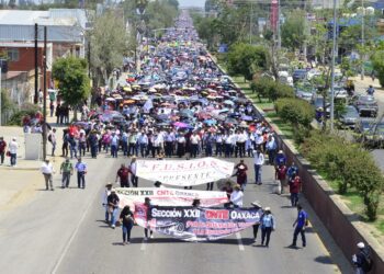 S-22 marcha este viernes en Oaxaca; te decimos ruta y a qué hora