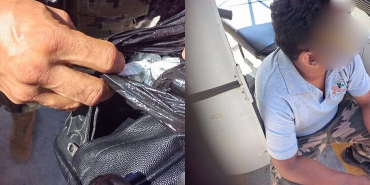 ¡Iba bien cargado! Cae mototaxista con 250 gramos de cocaína en Jamiltepec