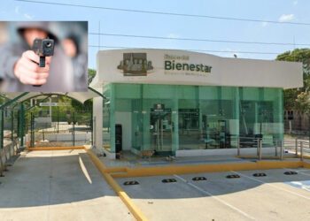 Grupo armado asalta el Banco Bienestar en Chivela, Asunción Ixtaltepec