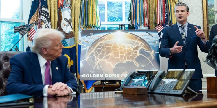 Anuncia Trump nuevo sistema antimisiles “Cúpula Dorada”