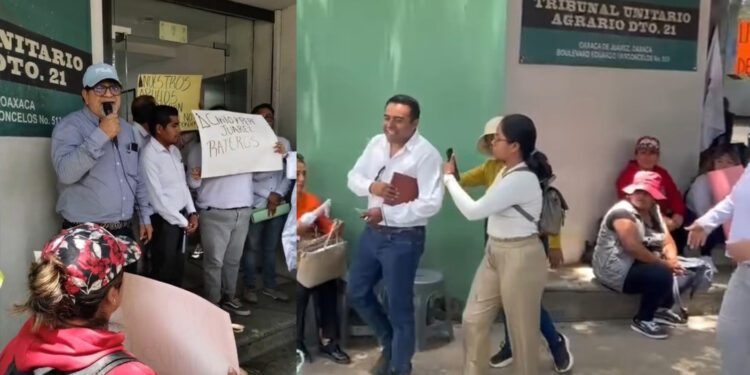 Falsifican documentos, usan policías y tribunales: denuncian red criminal de despojos en Mitla