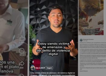 Creador de contenido Gio Cz denuncia amenazas tras evidenciar presencia de cucaracha en restaurante de Oaxaca