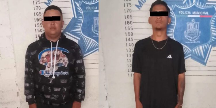 ¡Desmantelan red de extorsión en Miahuatlán! Detienen a dos colombianos por préstamos ilegales ‘gota a gota’