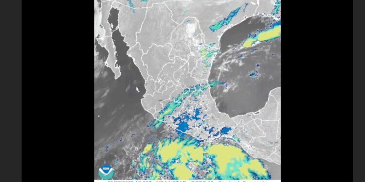 Informa Protección Civil sobre posible formación de ciclón tropical frente a las costas de Oaxaca y Guerrero