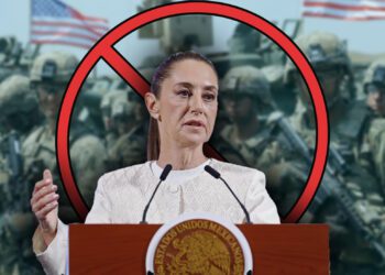 Sheimbaum para en seco a Trump; rechaza militares de EU en lucha antinarco