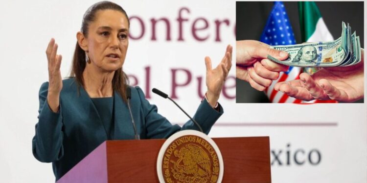 ¡Remesas Bajo Fuego! Sheinbaum amenaza con movilizaciones ante impuesto de Trump