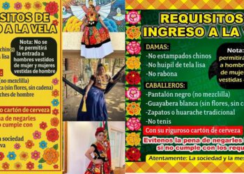 Velas tradicionales en Juchitán reavivan debate entre autonomía cultural e inclusión de género
