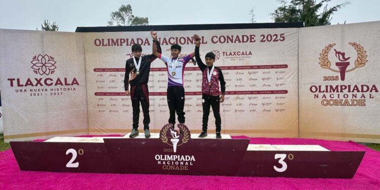 Oaxaca sumó tres medallas en el ciclismo de montaña.