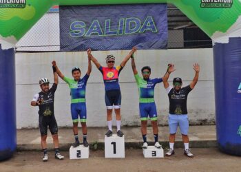 Fotos: Leobardo García Reyes // Eduardo Díaz se impuso en la ciclista del fin de semana.