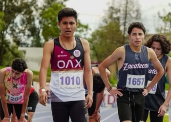 El atletismo se hizo presente en la Olimpiada Nacional.