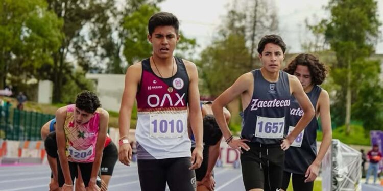 El atletismo se hizo presente en la Olimpiada Nacional.