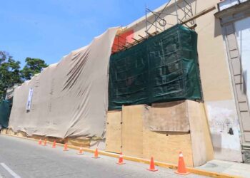 Fotos: Adrián Gaytán // El Instituto del Patrimonio Cultural del Estado de Oaxaca comenzó la primera etapa de rehabilitación.