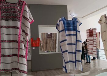 Fotos: Lisbeth Mejía Reyes // Es una muestra de más de 150 piezas textiles elaboradas en telar de cintura y con bordados.