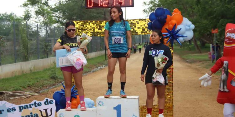 La prueba pedestre constó de 5 kilómetros de recorrido.