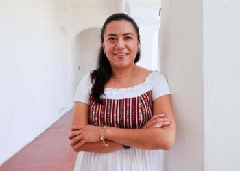Foto: cortesía // Nidia Martínez Esteva lleva tres meses al frente del Museo de los Pintores Oaxaqueños (MUPO).