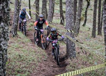 Oaxaca fue sede de la Tercera Fecha del Campeonato Nacional de Ciclismo Enduro.