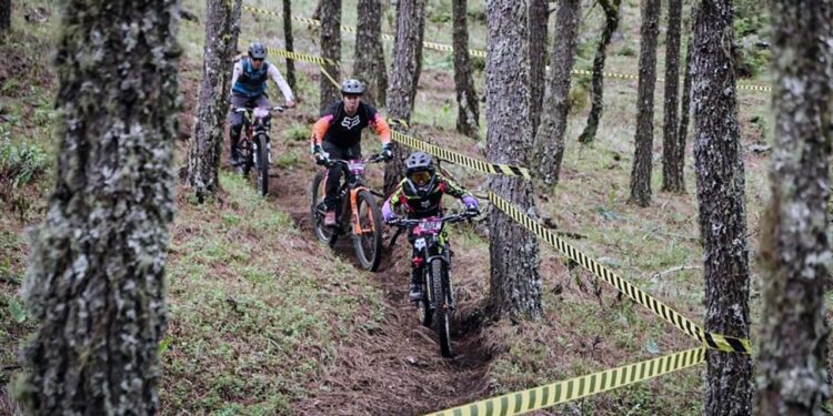 Oaxaca fue sede de la Tercera Fecha del Campeonato Nacional de Ciclismo Enduro.