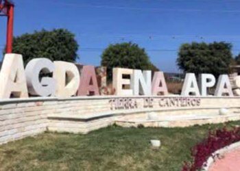 Fotos: Omar Maya // En Magdalena Apasco se realiza cada año la Feria de la Cantera Guelaguetza, en el mes de julio.