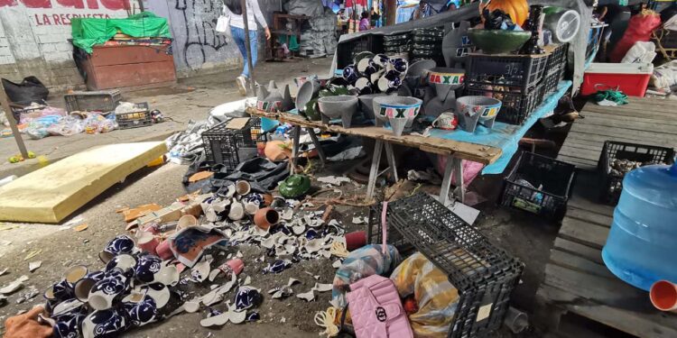 El enfrentamiento del pasado 23 de junio es resultado de los sucesivos despojos de espacios en Abastos.